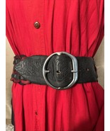 Vintage Handmade Leather Pirate/RenFaire Belt Heavy 46”x4” - $141.07