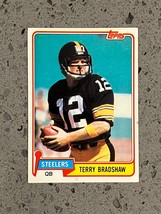 1981 Topps #375 Terry Bradshaw Pittsburgh Steelers HOF $2.88 B3G1 - $2.88