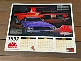 1997 Dodge Challenger Barracuda MAC Tools Poster  - £4.69 GBP