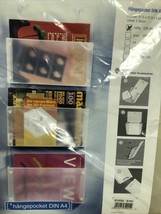 Pocket Letter Wall Mount Brochure Holder Hangepocket DIN A4 Reisenthal G... - $9.83