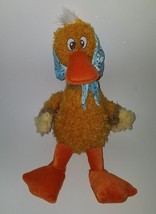 VTG Duck Goose Plush Stuffed Animal Toy Amusement Factory Blue Headscarf w/TAG - £33.06 GBP