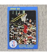 MICHAEL JORDAN 1984-85 STAR "1985 NBA COURT KINGS" ROOKIE CARD #26 CHICA... - $10.00