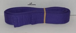 MACHADO Taekwondo Purple Karate Belt Judo Jiu jitsu Martial Arts Sz 4 (1... - $14.80