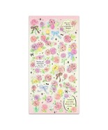 FLOWER STICKERS Craft Scrapbook Sticker Sheet Kawaii Pink Purple Floral ... - €2,11 EUR