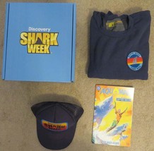 2025 Discovery SHARK WEEK Promo  Aviator Nation Sweatshirt, Cap, Comic B... - $340.63 CAD