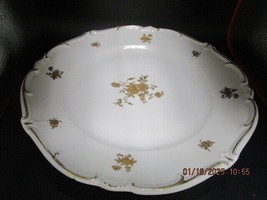 Weimar Germany White And Gold Round Tray 12.5 In ^^ - £57.40 GBP