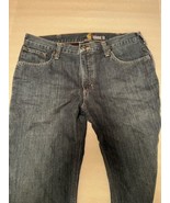 Carhartt Jeans Men&#39;s 36x30 Dark Wash Relaxed Fit Rugged Flex Cotton Blend - $32.00