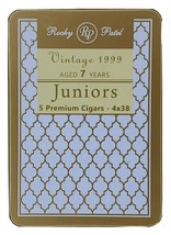 Empty Tin Container From Rocky Patel Juniors .63 x 3 x 4.25 inch Hinged ... - $8.63
