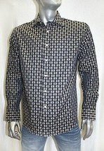 Men&#39;s Rufus Black | Khaki | Navy Long Sleeve Button Down Shirt - £125.59 GBP