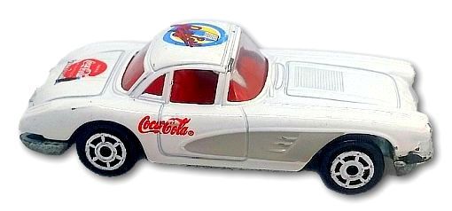 Majorette - Chevrolet Corvette '58: Coca Cola 200 Series #279 (1997) *Loose* - $3.50