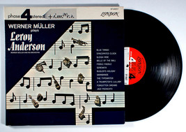 Werner Muller - Plays Leroy Anderson (1964) Vinyl LP • IMPORT • Phase 4 ... - £10.13 GBP