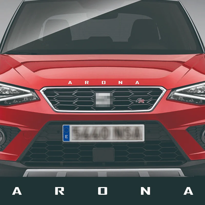 1PCS Car For SEAT ARONA Front Hood Cover Vinyl Film Auto Emblem Stickers... - $74.62