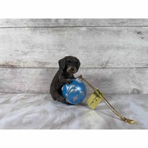 Danbury Mint Delightful Dachshunds Christmas Ornament Having a Ball - £19.45 GBP