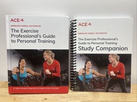 ACE The Exercise Professional&#39;s Guide to Personal Training &amp; Study Compa... - £100.62 GBP
