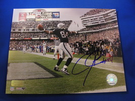 Jerry Porter Oakland Raiders Wide Receiver Signed Auto 8 X10 Photo Gridiron Auth - £23.96 GBP