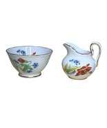 Vintage Royal Chelsea English Bone China Floral Small Open Sugar Bowl &amp; ... - $535.15 MXN