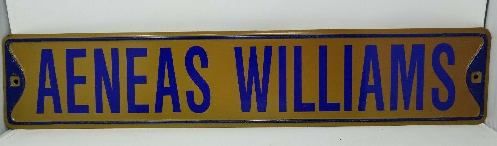 Primary image for St. Louis Rams Aeneas Williams Locker Plaque Street Sign