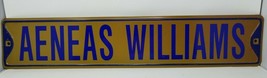 St. Louis Rams Aeneas Williams Locker Plaque Street Sign - £14.82 GBP