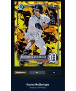 Topps Bunt DIGITAL Bowman Sapphire Kevin McGonigle Yellow Chrome Prospec... - $558.11 MXN