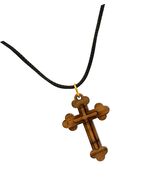 Certified Made Wooden Cross (Olive Wood) Budded on - $47.69