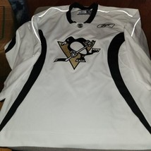 Pittsburgh Penguins warm-up jersey size adult XL, looks big like goalie ... - $23.56