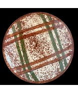 Blue Ridge Southern Pottery Rustic Plaid 5.5&quot; Dessert Bowl Fruit Side Sk... - $130.72 MXN
