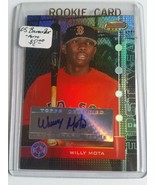 2005 Bowman&#39;s Best #123 Willy Mota FY AU RC : Boston Red Sox - £2.66 GBP