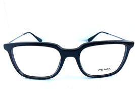 New PRADA VPR 17T 1AB-1O1 53mm Black Men&#39;s Women&#39;s Eyeglasses Frame #4 - $189.99