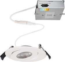 Wac Lighting, Lotos 6In Led Round Adjustable 5-Cct Selectable - $753.21 MXN