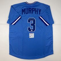 Dale Murphy Signed Autographed Atlanta Braves Light Blue Baseball Jersey... - £78.21 GBP