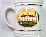 2008 Mount Vernon George Washington Porcelain Mug w/ Gold Trim by Design... - £18.18 GBP