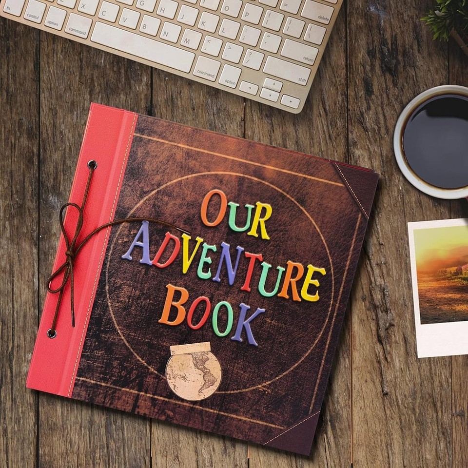 Large 60-Page Adventure Scrapbook - Customizable Album for Family & Friends Item image 10