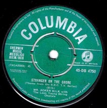 Acker Bilk Stranger On The Shore 45 rpm Take My Lips British Pressing - $3.45