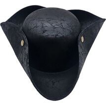 Tricorn Pirate Hat Fancy Ancient Look Classic Style for Costumes Pirates... - $18.50