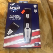 Barbasol Rechargeable Beard Trimmer &amp; Grooming Set w Cleaning Brush &amp; Bl... - $13.45