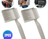 2X Blending Comb Barber for Fading Tapering Longer Thicker Hair Flat Top... - £13.57 GBP