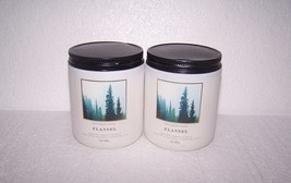 Bath &amp; Body Works Flannel Scented Mason Jar Candle 7 oz x2 - $26.99