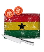 Ghana : Gift Cutting Board Flag Retro Artistic Ghanaian Expat Country - $540.83 MXN