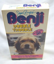 Vintage Benji In Double Trouble Vhs Video 1973 - £11.67 GBP