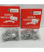 Set Of (2) Packs Essex Miniatures Ren 101 15mm Medium Cavalry French Mus... - $352.85 MXN