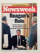 VTG Newsweek Magazine December 15 1986 Ronald Reagan Role Secret Message VG - £9.63 GBP