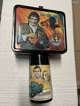 1981 The Fall Guy Metal Lunchbox  W/Thermos Vintage School 1980&#39;s  Nice! - $2,626.26 MXN