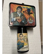1981 The Fall Guy Metal Lunchbox  W/Thermos Vintage School 1980&#39;s  Nice! - $2,668.17 MXN