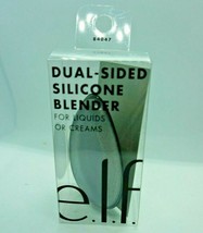 e.l.f. Dual-Sided Silicone Make-up Blender For Liquids Or Creams Latex F... - £9.29 GBP