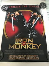 Iron Monkey Original One Sheet Movie Poster 2001 Donnie Yen Kung Fu Film - $7.59