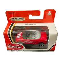 Matchbox Coca Cola MGF 1-8 Coke Bear Red Convertible Diecast - $9.19