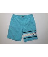 Vintage 80s 90s Streetwear Mens Large Striped Color Block Surfing Shorts... - $729.58 MXN