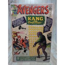 Avengers #8 First Appearance of Kang 1964 Stan Lee Story Jack Kirby Art - $250.00