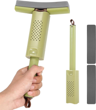 Portable Mini Sponge Mop with Short Handle, Hands Free Self Squeeze Spon... - $15.11