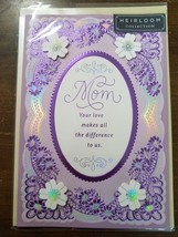 Mother&#39;s Day For Mom Greeting Cards **Heirloom** Mother Love Both Hallmark 1 - £3.13 GBP